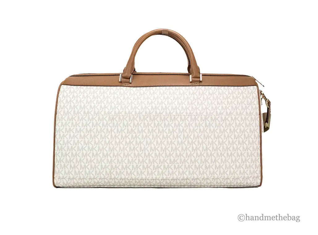 Michael Kors Travel XL Vanilla Duffle Weekender Bag - Estes Brands, LLC