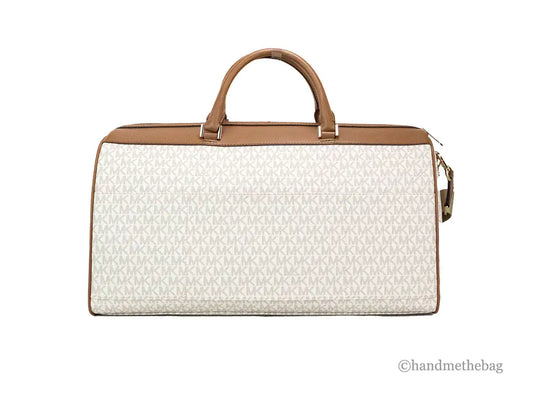 Michael Kors Travel XL Vanilla Duffle Weekender Bag - Estes Brands, LLC