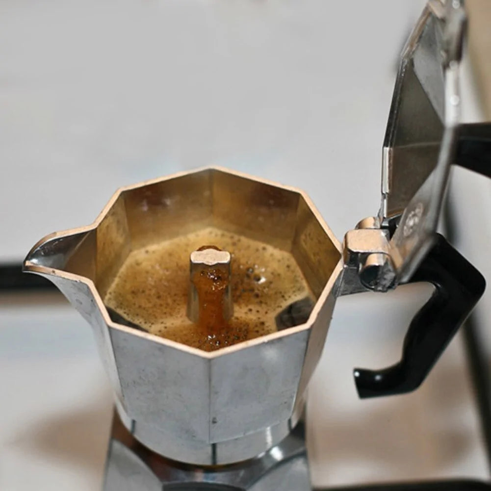 Aluminum Portable Espresso Coffee Maker.