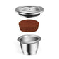 Stainless Steel Coffee Capsule.