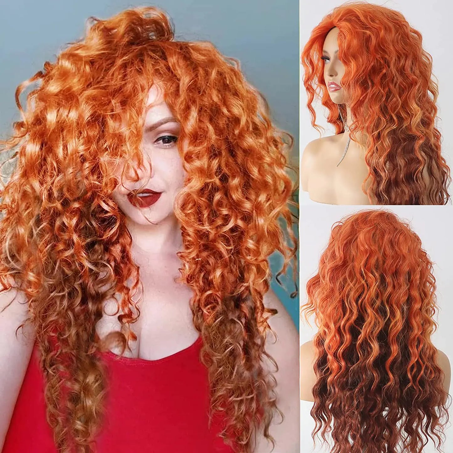 Radiant Wig with Curls