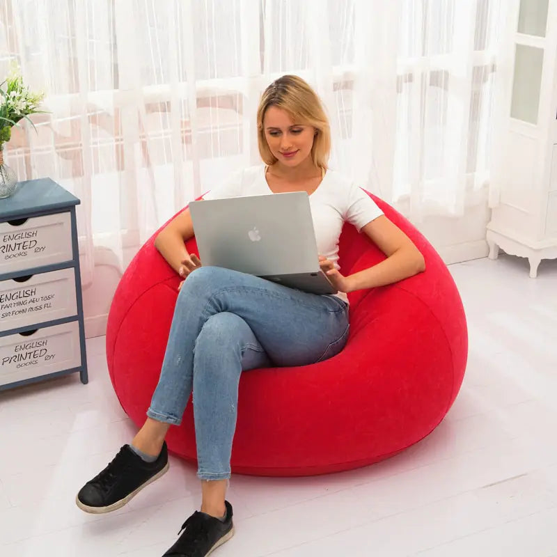 Lazy Inflatable Sofa Chair - Estes Brands, LLC