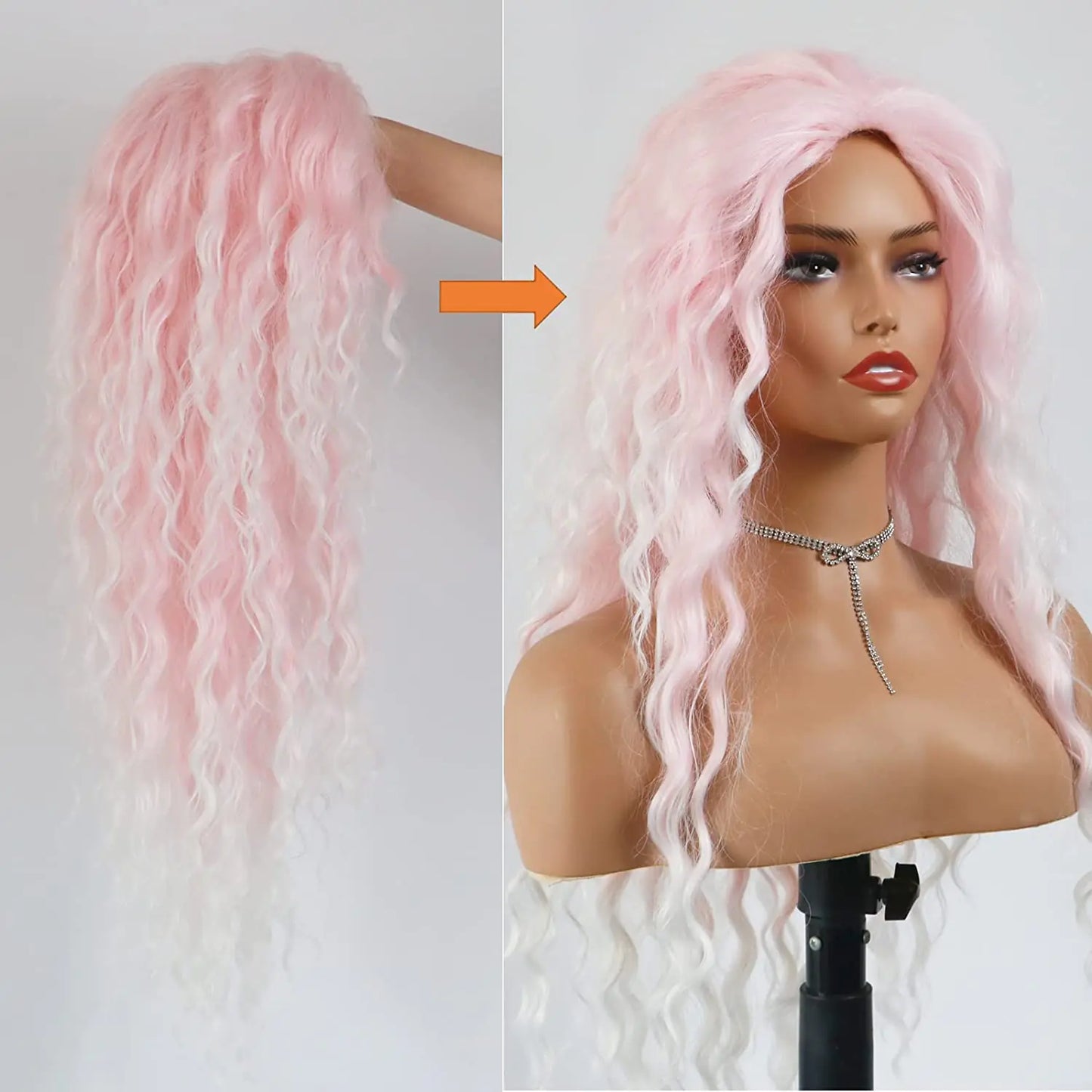 Radiant Wig with Curls