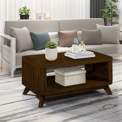 Rectangular Wooden Coffee Table.