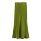 Women's Satin Skirt - Estes Brands, LLC