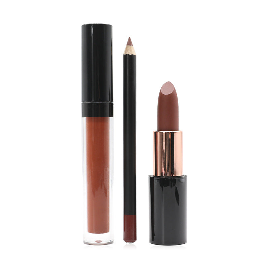 Three-Piece Lipstick Set! 3 (Bundle 8 pcs)