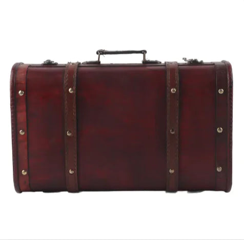 Vintage Wooden Suitcase.