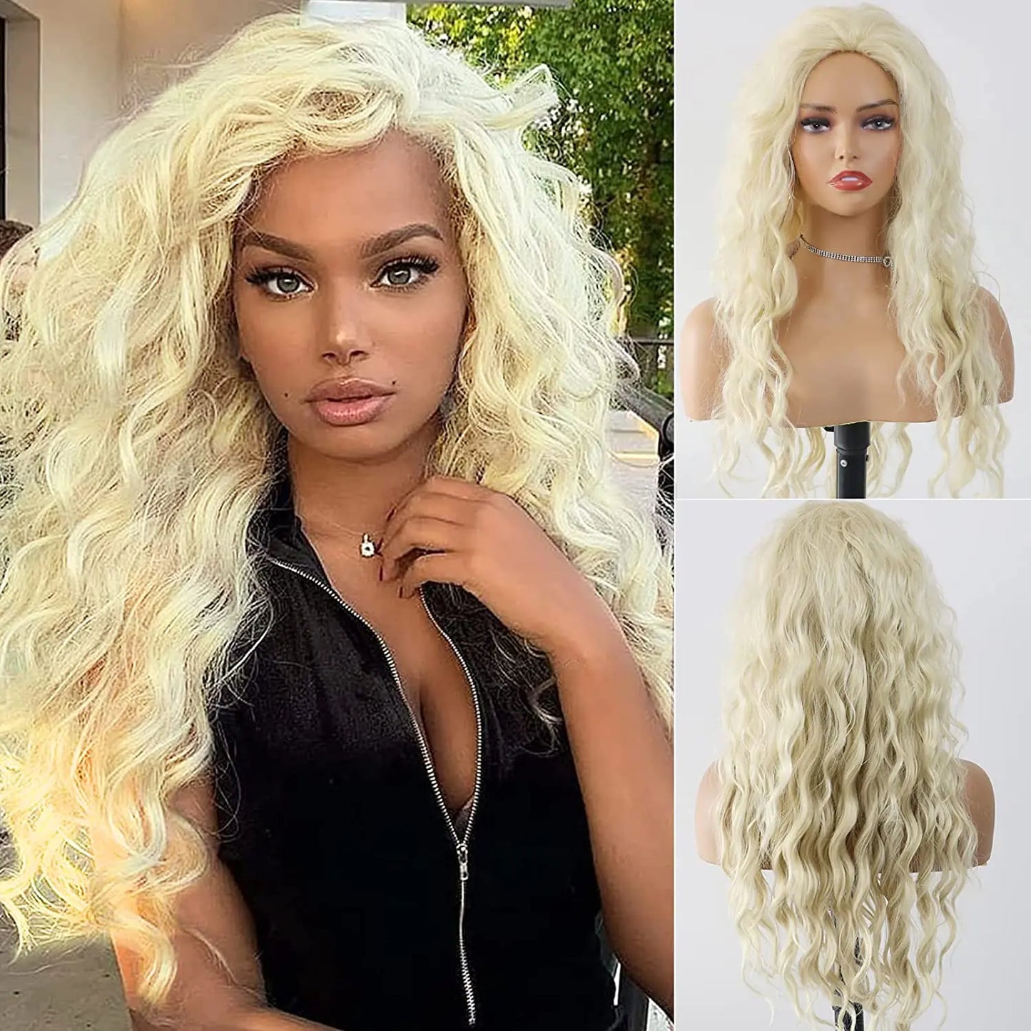 Radiant Wig with Curls