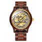 Classic Wooden Men's Mechanical Watch - Estes Brands, LLC