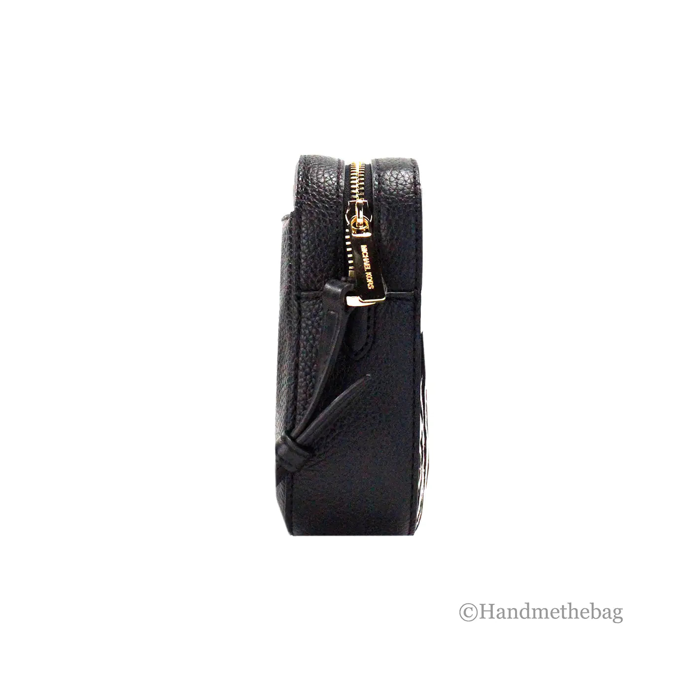 Michael Kors East West Black Haircalf Zip Chain Crossbody - Estes Brands, LLC