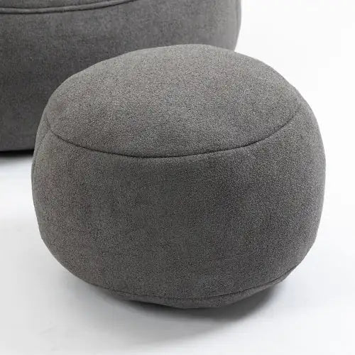 Bedding Bean Bag Sofa Chair High Pressure Foam Bean Bag Chair Material With Padded Foam Padding Compressed Bean Bag With Footrest - Estes Brands, LLC