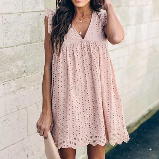 Lace Dresses With Pocket - estesbrandsllc.com