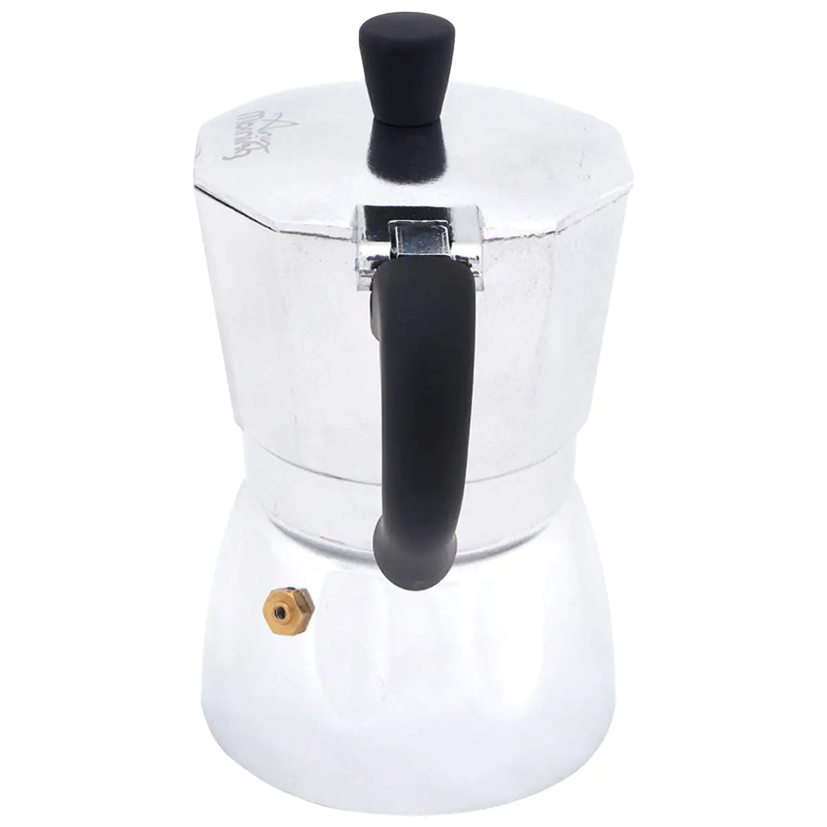 Any Morning Hes-6 Aluminum Espresso Coffee Maker 240 ml.