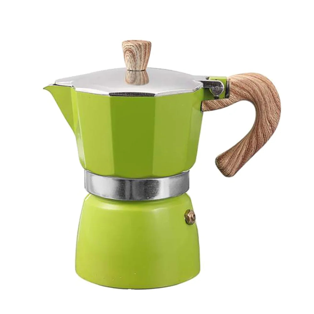 Portable Octagonal Espresso Coffee Maker.