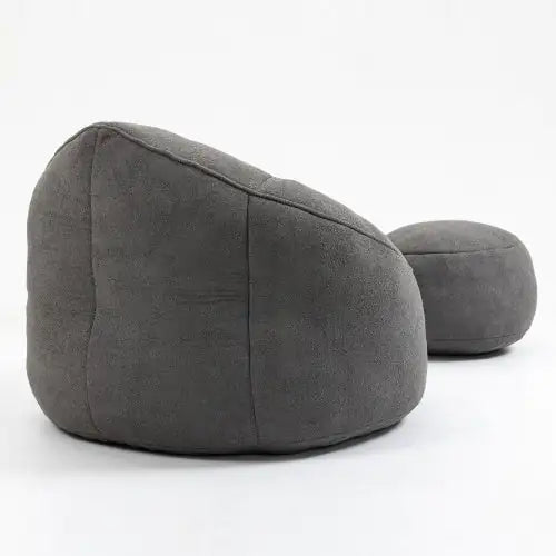 Bedding Bean Bag Sofa Chair High Pressure Foam Bean Bag Chair Material With Padded Foam Padding Compressed Bean Bag With Footrest - Estes Brands, LLC