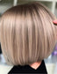 Pixie Cut Blond Wig