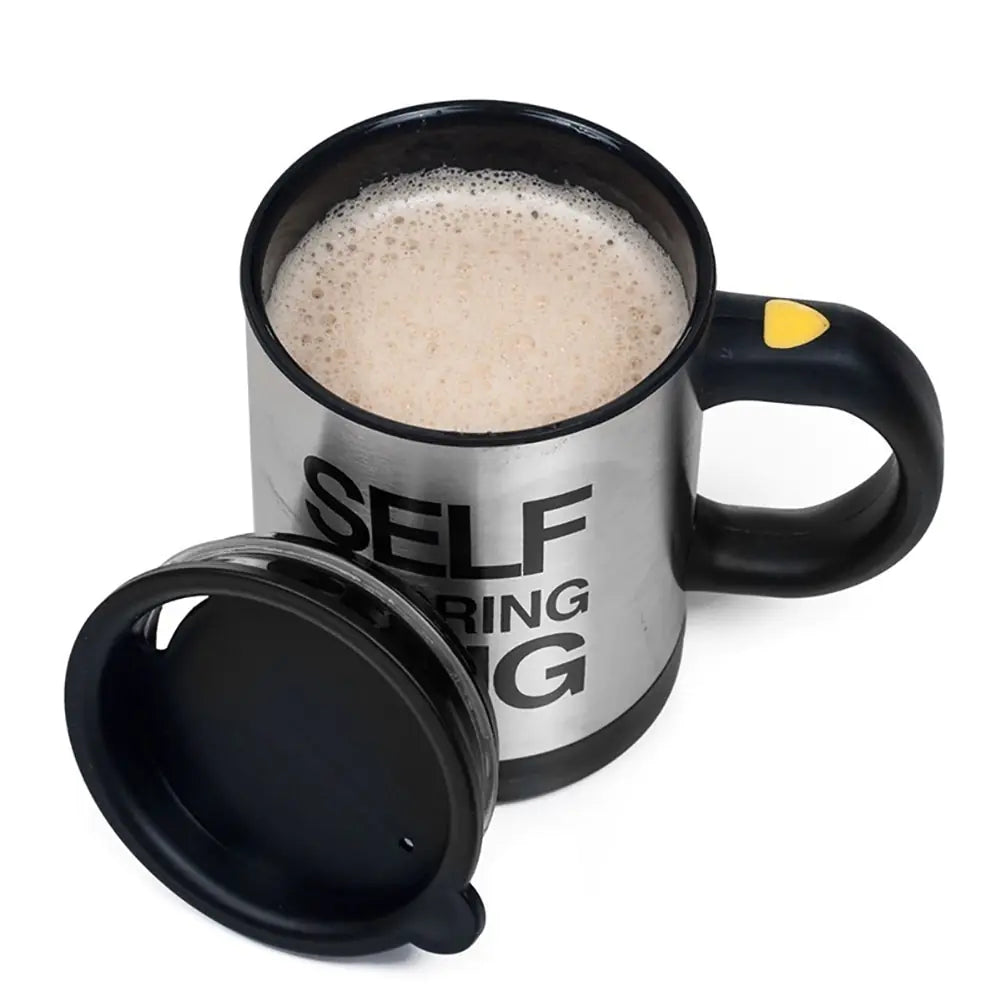 Self Stirring Coffee Mug.