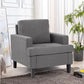 Bedroom, Living Room, Upholstered Single Sofa Chair - Estes Brands, LLC