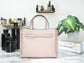 Michael Kors Emilia Small Powder Blush Leather Convertible Satchel - Estes Brands, LLC