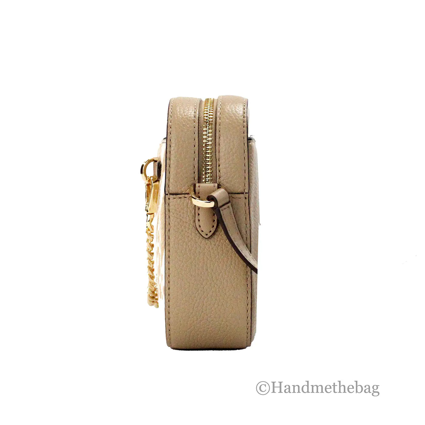 Michael Kors East West Camel Haircalf Zip Chain Crossbody - Estes Brands, LLC