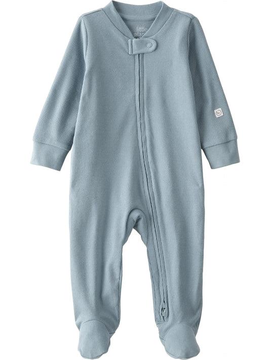 little planet by carters unisex-baby Sleep and Play made with Organic Cotton Light Blue 9M - estesbrandsllc.com