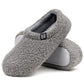 RockDove Women's Teddy Fleece Closed Back Indoor Slipper 8.5 Violet