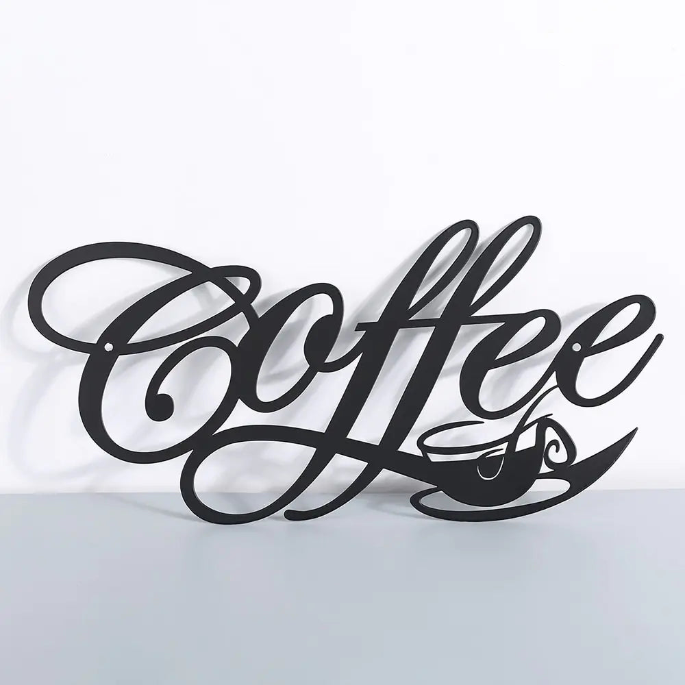 Coffee Wall Sign.