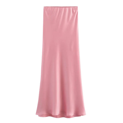 Women's Satin Skirt - Estes Brands, LLC