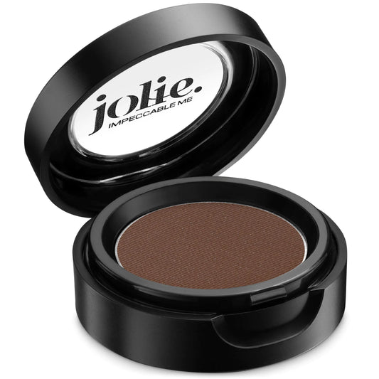 Jolie Cosmetics Powder Pressed Matte Eyeshadows - Cruelty Free Vegan Single Pan Eyeshadow 1.48g Warm Neutrals (Toffee) - estesbrandsllc.com