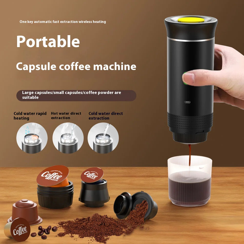 Portable Mini Smart Coffee Maker.