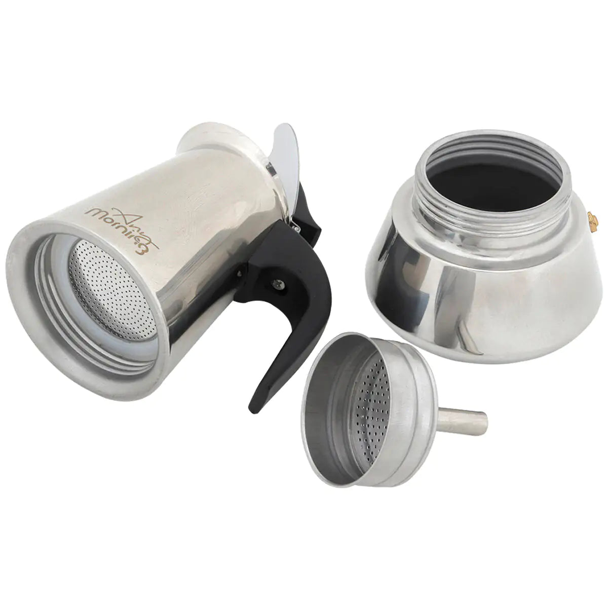 Any Morning Jun-4 Stainless Steel Espresso Coffee Maker 200 ml.