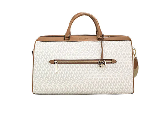 Michael Kors Travel XL Vanilla Duffle Weekender Bag - Estes Brands, LLC