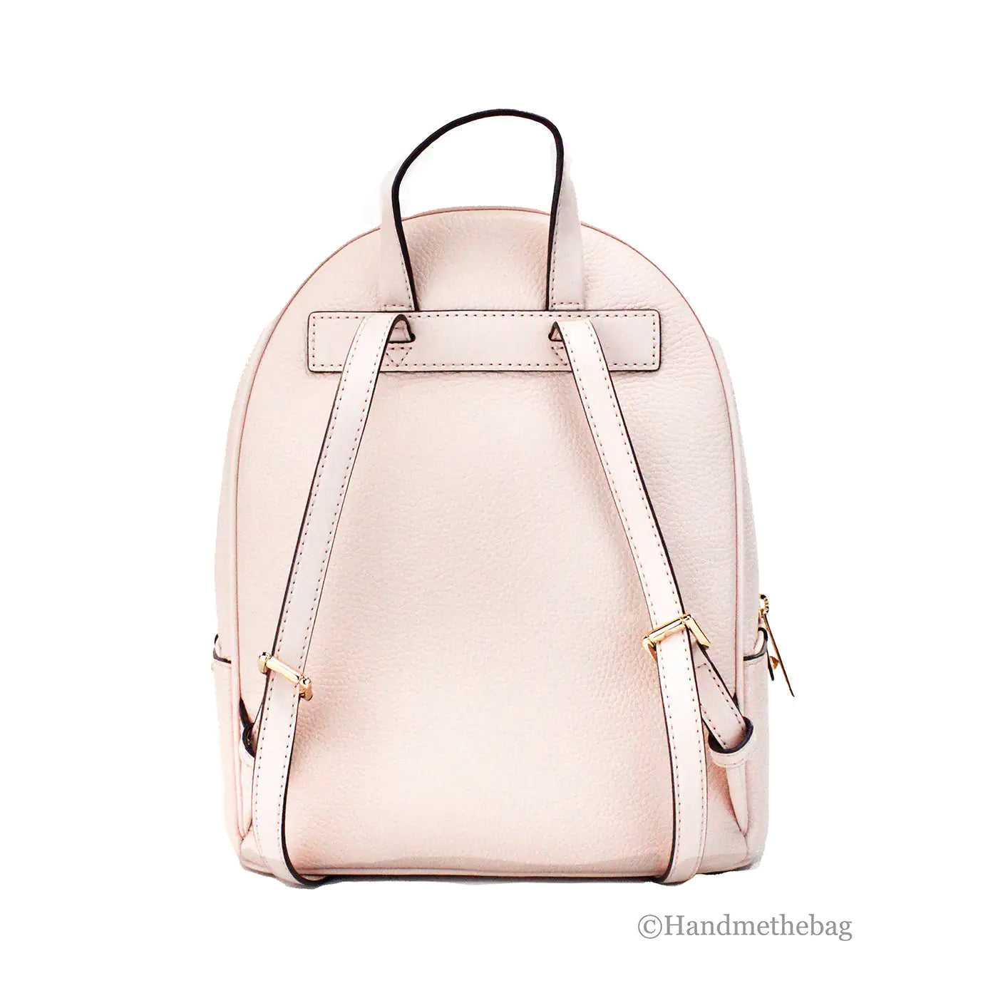 Michael Kors Adina Medium Powder Blush Leather Convertible Backpack - Estes Brands, LLC