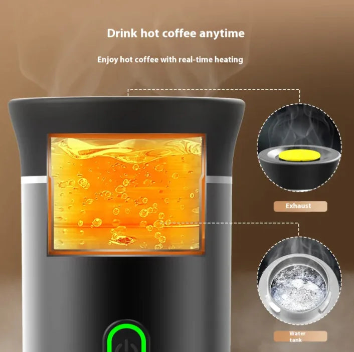 Portable Capsule Coffee Machine.