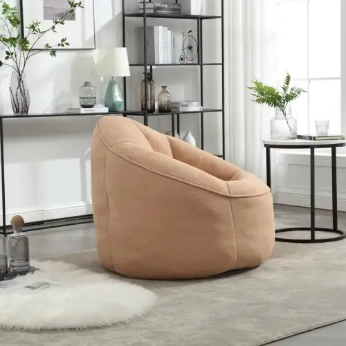 Bedding Bean Bag Sofa Chair High Pressure Foam Bean Bag Chair Material With Padded Foam Padding Compressed Bean Bag With Footrest - Estes Brands, LLC