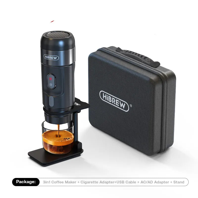 Italian Espresso Outdoor Mini Handheld Fully Automatic Coffee Maker.