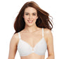 Bali Women's Underwire Shaping Bra, Comfort Revolution T-shirt Bra, Front-close Bra 42DD White Tailored.