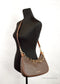 Michael Kors Cora Large Brown Zip Pouchette Shoulder Bag - Estes Brands, LLC