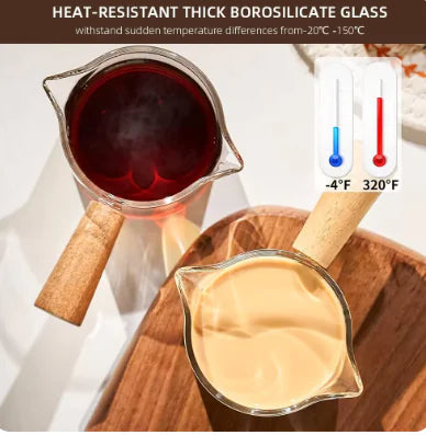 75ml Heat-Resisting Glass Espresso Measuring Cup.