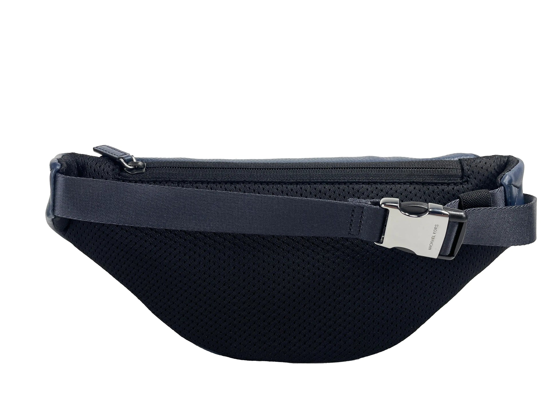 Michael Kors Cooper Leather Navy Fanny Pack - estesbrandsllc.com