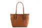 Michael Kors Charlotte Luggage Leather Large Top Zip Tote - Estes Brands, LLC