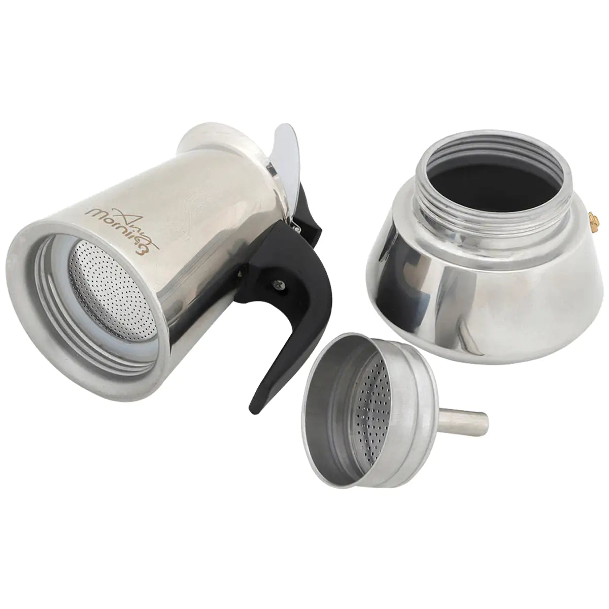 Any Morning Jun-6 Stainless Steel Espresso Coffee Maker 300 ml.