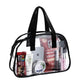 Clear Bag Stadium Approved Great for Work Events Use for Lunch or Cosmetics and Accessories 11" x 7" x 4"