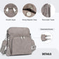 Crossbody Purse for Women,Lightweight Medium Crossbody Bag Soft Leather Women's Shoulder Handbags with Tassel Taupe.