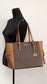 Michael Kors Gilly Large Brown Travel Drawstring Tote - Estes Brands, LLC