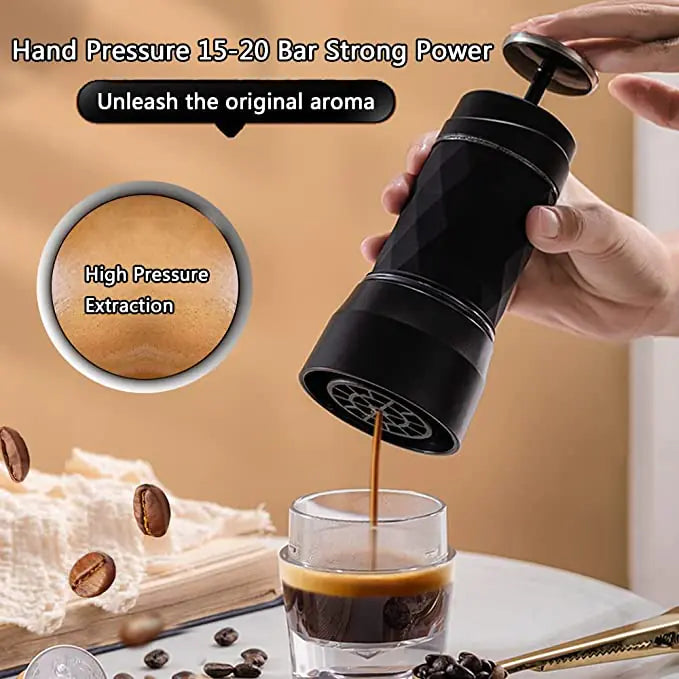 Portable Coffee Maker.