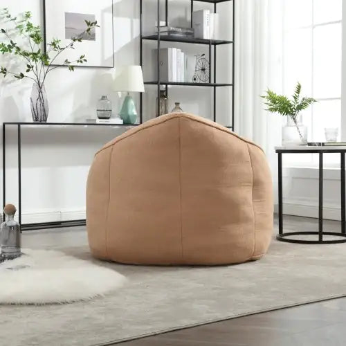 Bedding Bean Bag Sofa Chair High Pressure Foam Bean Bag Chair Material With Padded Foam Padding Compressed Bean Bag With Footrest - Estes Brands, LLC