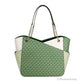 Michael Kors Fern Green X Cross Chain Shoulder Tote - Estes Brands, LLC