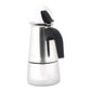 Any Morning Stovetop Espresso Maker Stainless Steel Percolator Coffee Pot 300 ml.