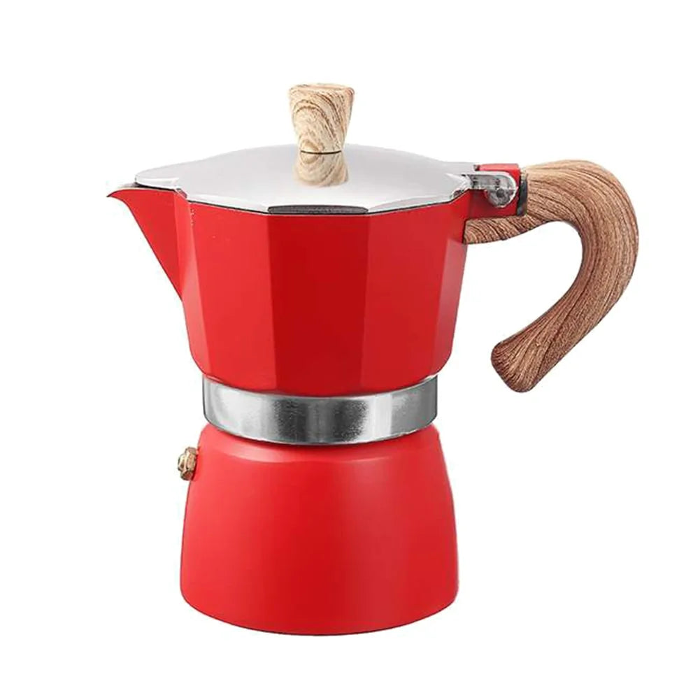 Portable Octagonal Espresso Coffee Maker.